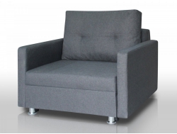 Диван канапе Реал 80 с подлокотниками графит