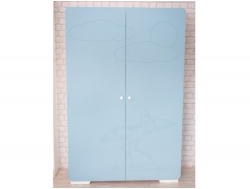 Шкаф детский Облако голубой