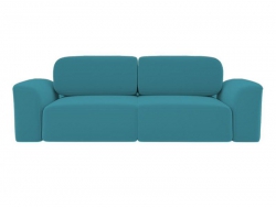 Диван прямой Сольхейм Азур велюр