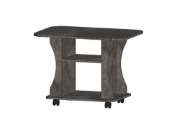 Стол журнальный Дипломат цемент темный