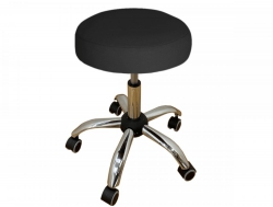 Стул мастера Монро-мини на металлическом каркасе черный