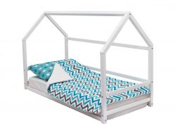 Детская кровать-домик Монтессори Svogen белый