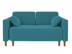 Диван прямой Ультра Азур велюр
