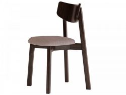 Стул Вега с мягким сидением Орех-Карамель